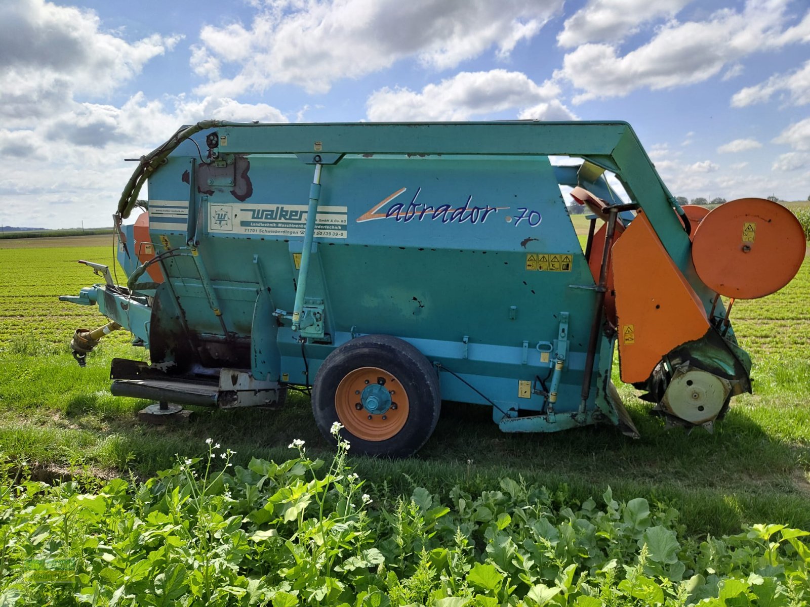 Futtermischwagen du type Walker Labrador 70, Gebrauchtmaschine en Ehekirchen (Photo 3)