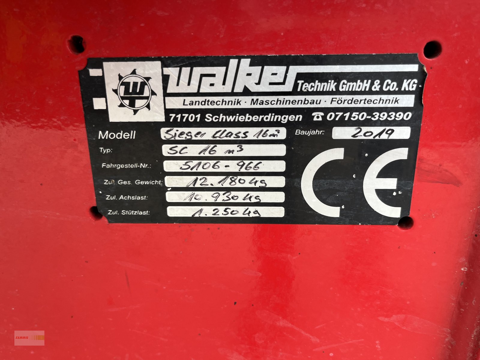 Futtermischwagen typu Walker Siger Classic, Gebrauchtmaschine w Langenau (Zdjęcie 10)