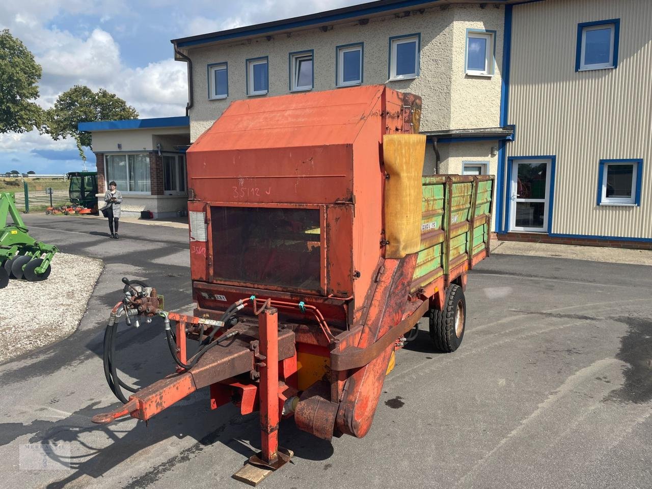 Futterverteilwagen tipa Hawe SVW2RO neuer Boden, Gebrauchtmaschine u Pragsdorf (Slika 1)