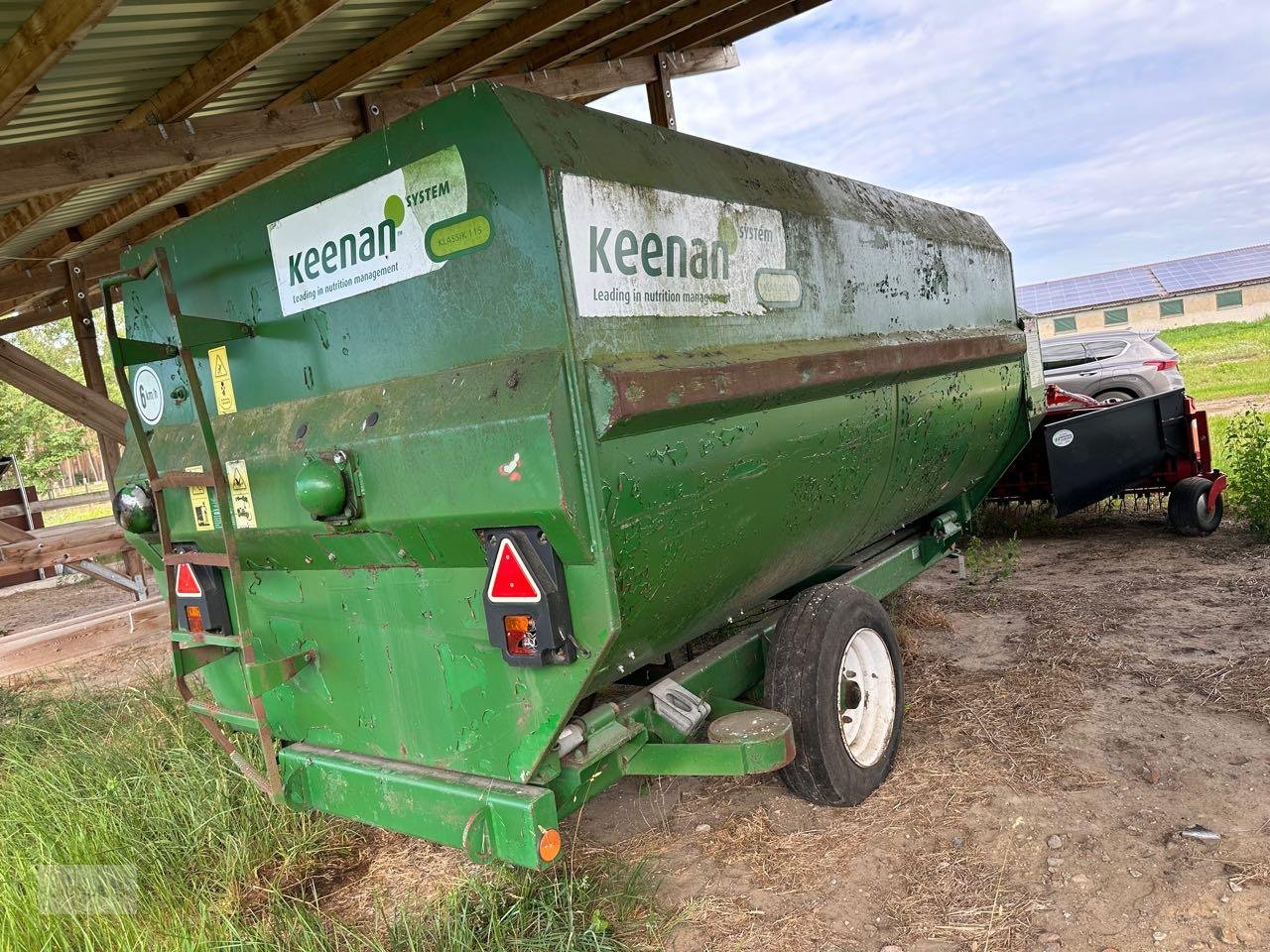 Futterverteilwagen del tipo Keenan 115 FP, Gebrauchtmaschine en Prenzlau (Imagen 3)