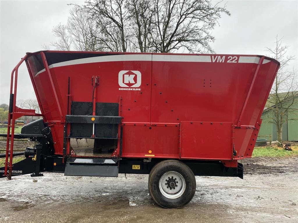 Futterverteilwagen of the type Kongskilde VM22 årg. 2019. Meget velholdt vogn., Gebrauchtmaschine in øster ulslev (Picture 2)