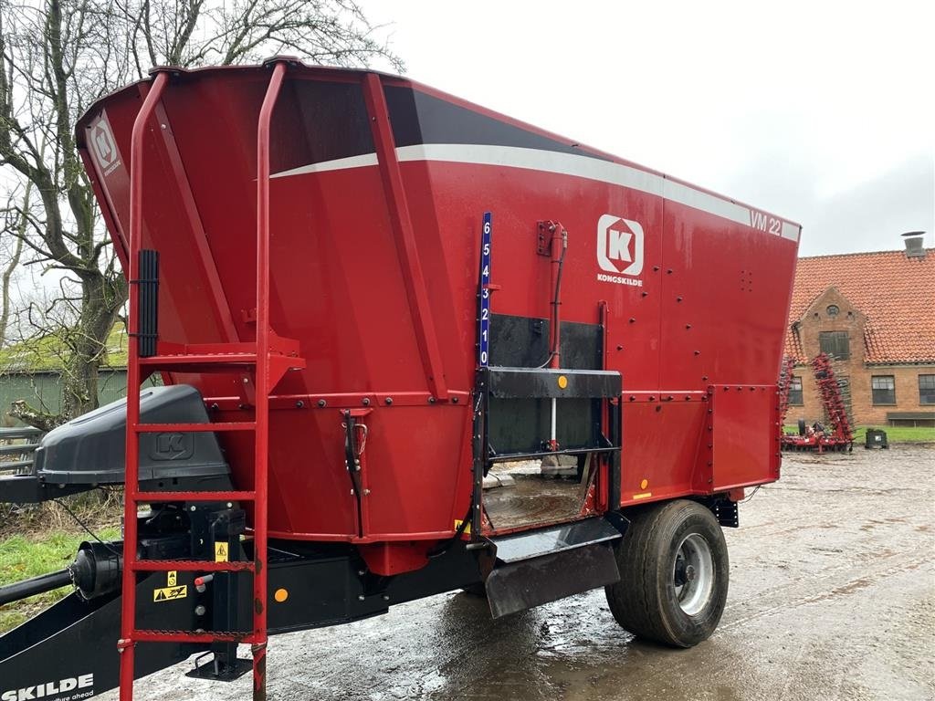 Futterverteilwagen of the type Kongskilde VM22 årg. 2019. Meget velholdt vogn., Gebrauchtmaschine in øster ulslev (Picture 1)