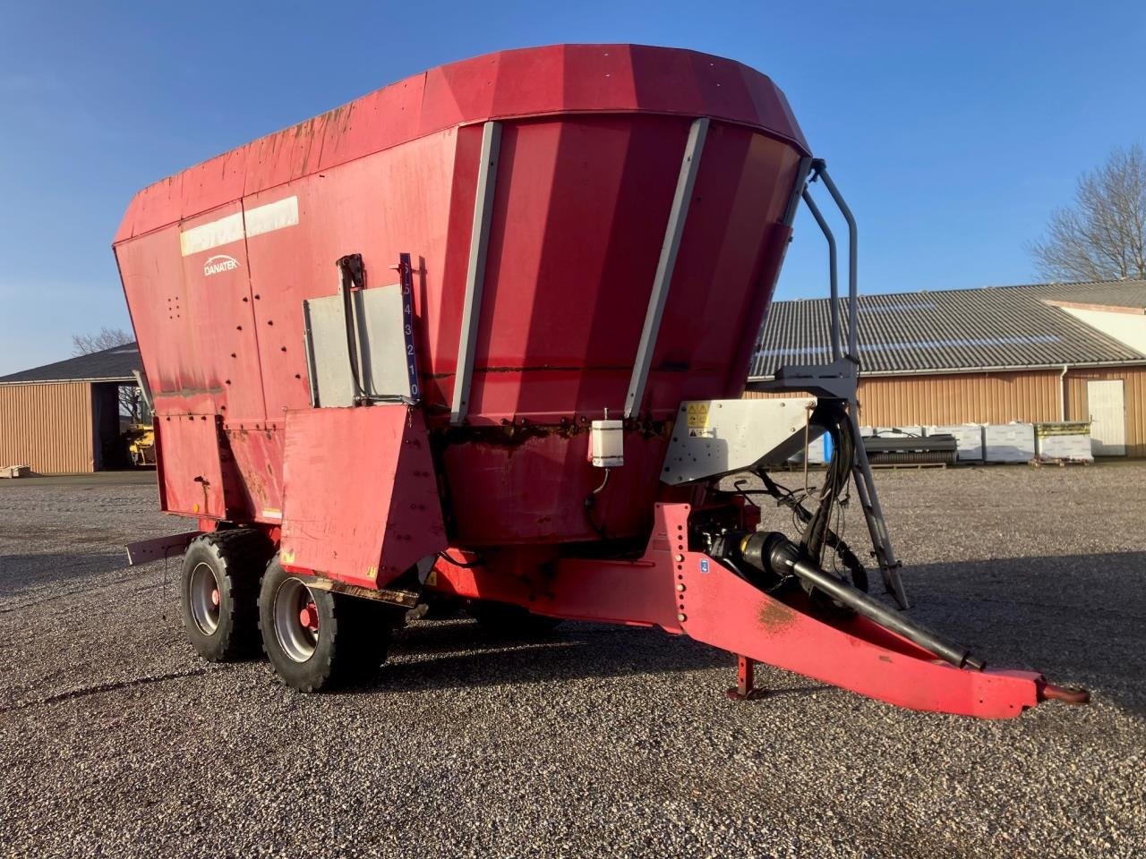 Futterverteilwagen Türe ait Kongskilde VM27-2 VERTIKALBLAND, Gebrauchtmaschine içinde Tim (resim 1)