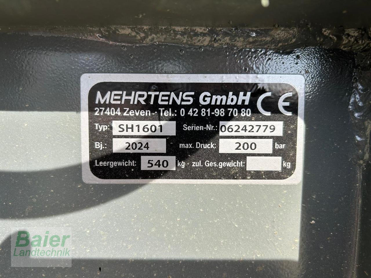 Futterverteilwagen a típus Mehrtens Strohhexe SH 1601, Neumaschine ekkor: OBERNDORF-HOCHMOESSINGEN (Kép 4)