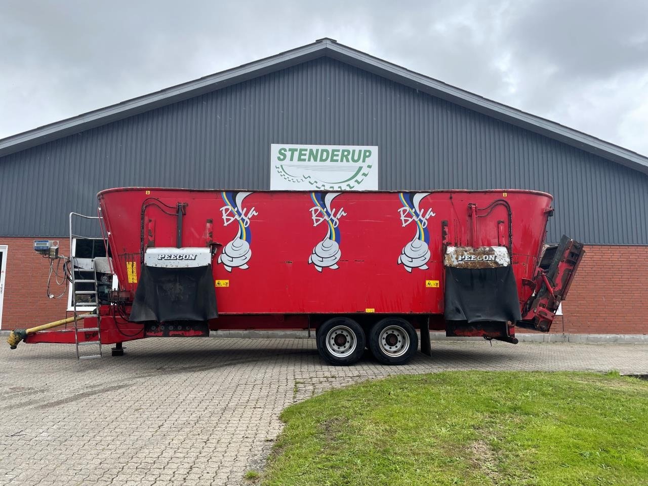 Futterverteilwagen a típus Peecon 3 SNEGLET M/TANDEM, Gebrauchtmaschine ekkor: Rødding (Kép 1)