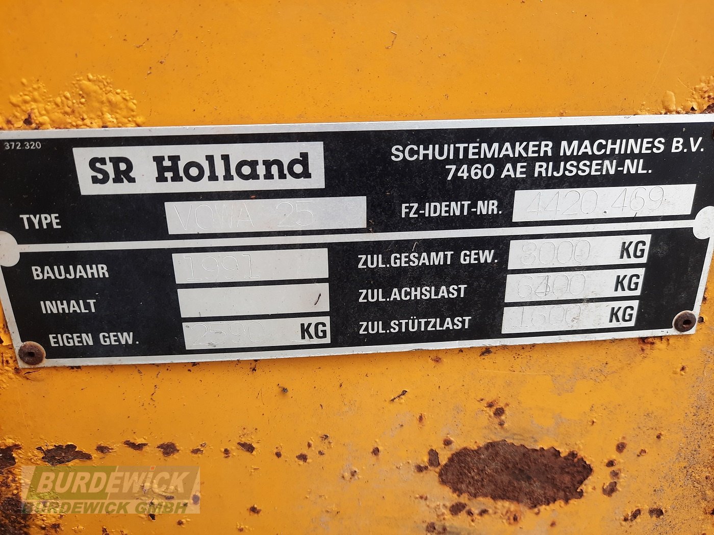 Futterverteilwagen от тип Schuitemaker VOWA 25, Gebrauchtmaschine в Lamstedt (Снимка 12)