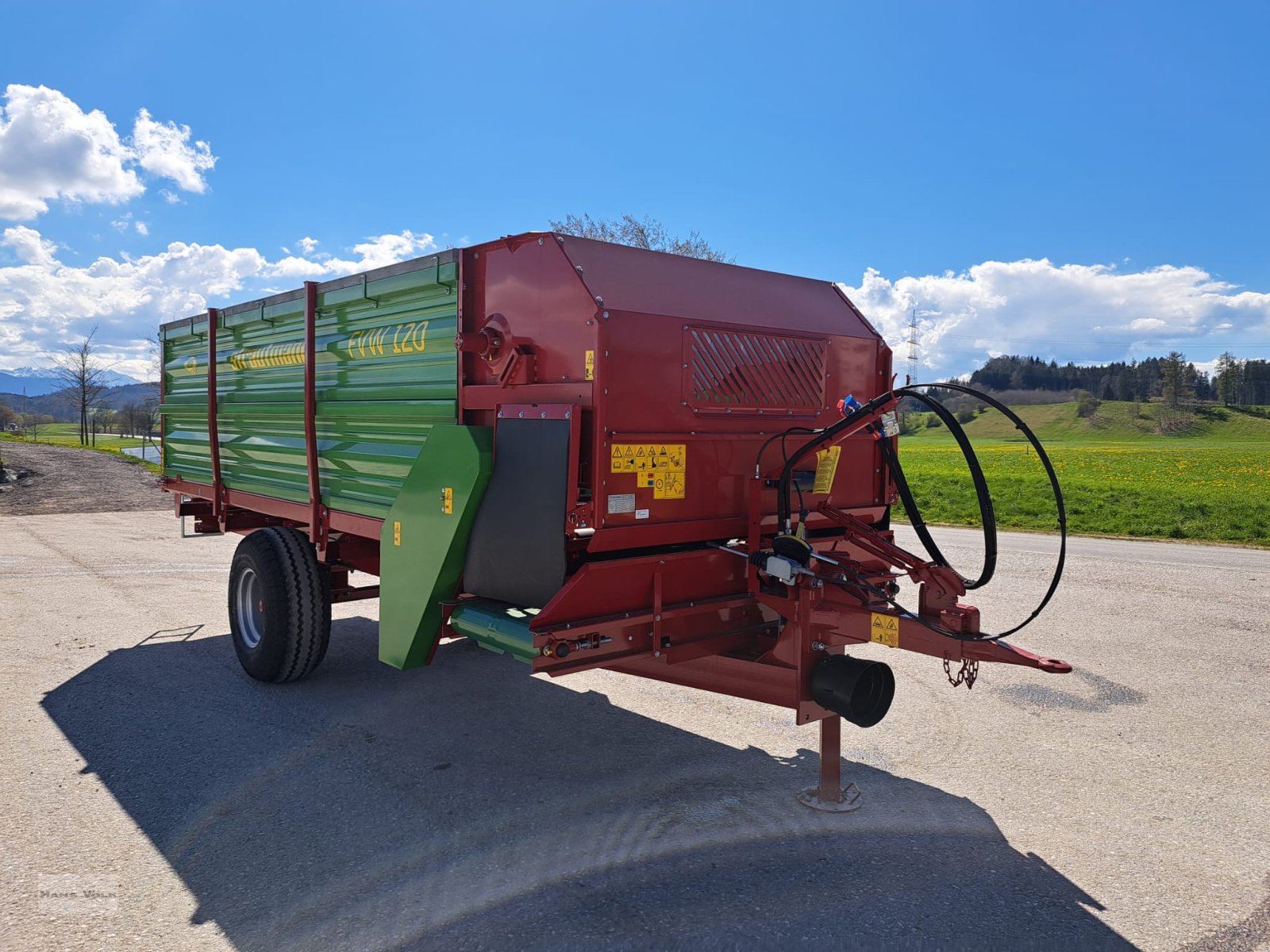 Futterverteilwagen del tipo Strautmann FVW 120, Neumaschine en Antdorf (Imagen 3)