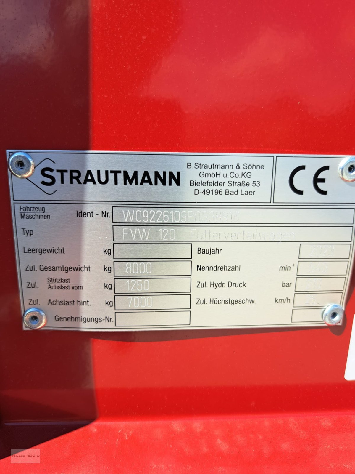 Futterverteilwagen от тип Strautmann FVW 120, Neumaschine в Antdorf (Снимка 13)