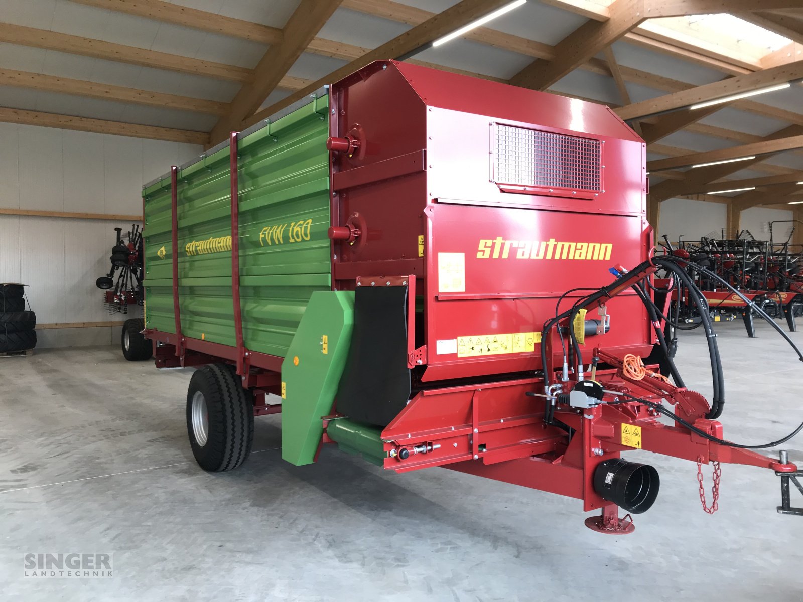 Futterverteilwagen des Typs Strautmann FVW 160 Sonderpreis!, Neumaschine in Ebenhofen (Bild 6)