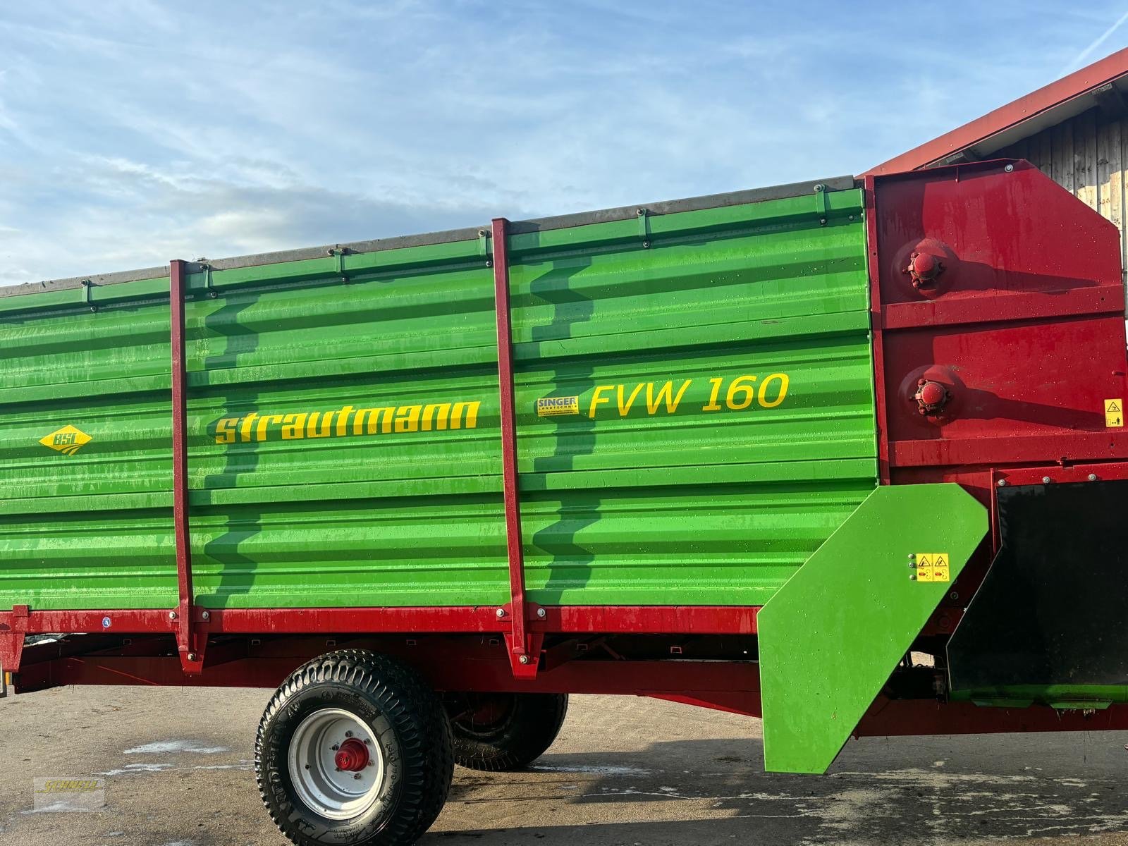 Futterverteilwagen van het type Strautmann FVW 160, Gebrauchtmaschine in Söchtenau (Foto 1)