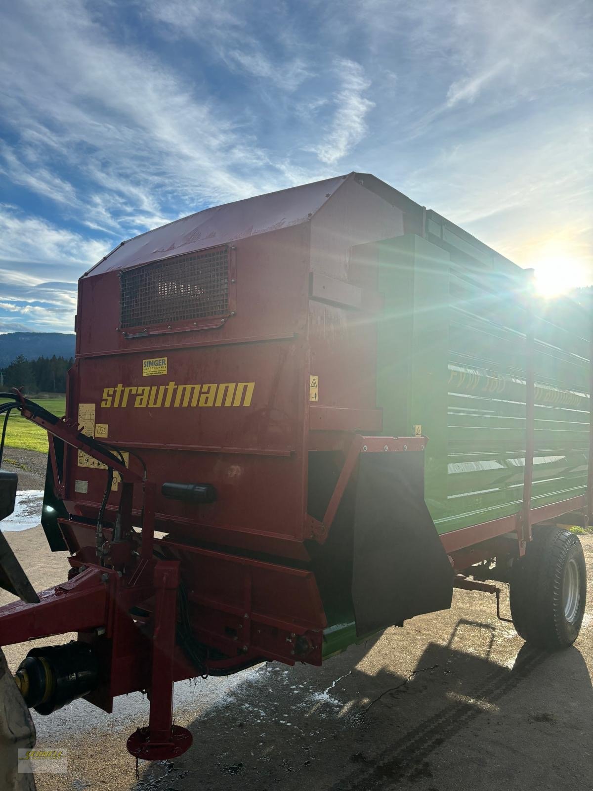 Futterverteilwagen tip Strautmann FVW 160, Gebrauchtmaschine in Söchtenau (Poză 2)