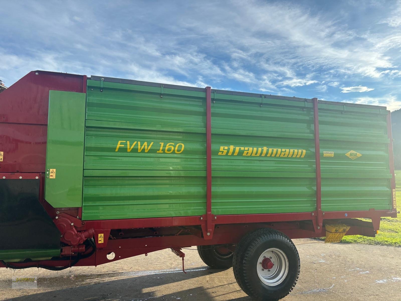 Futterverteilwagen van het type Strautmann FVW 160, Gebrauchtmaschine in Söchtenau (Foto 4)