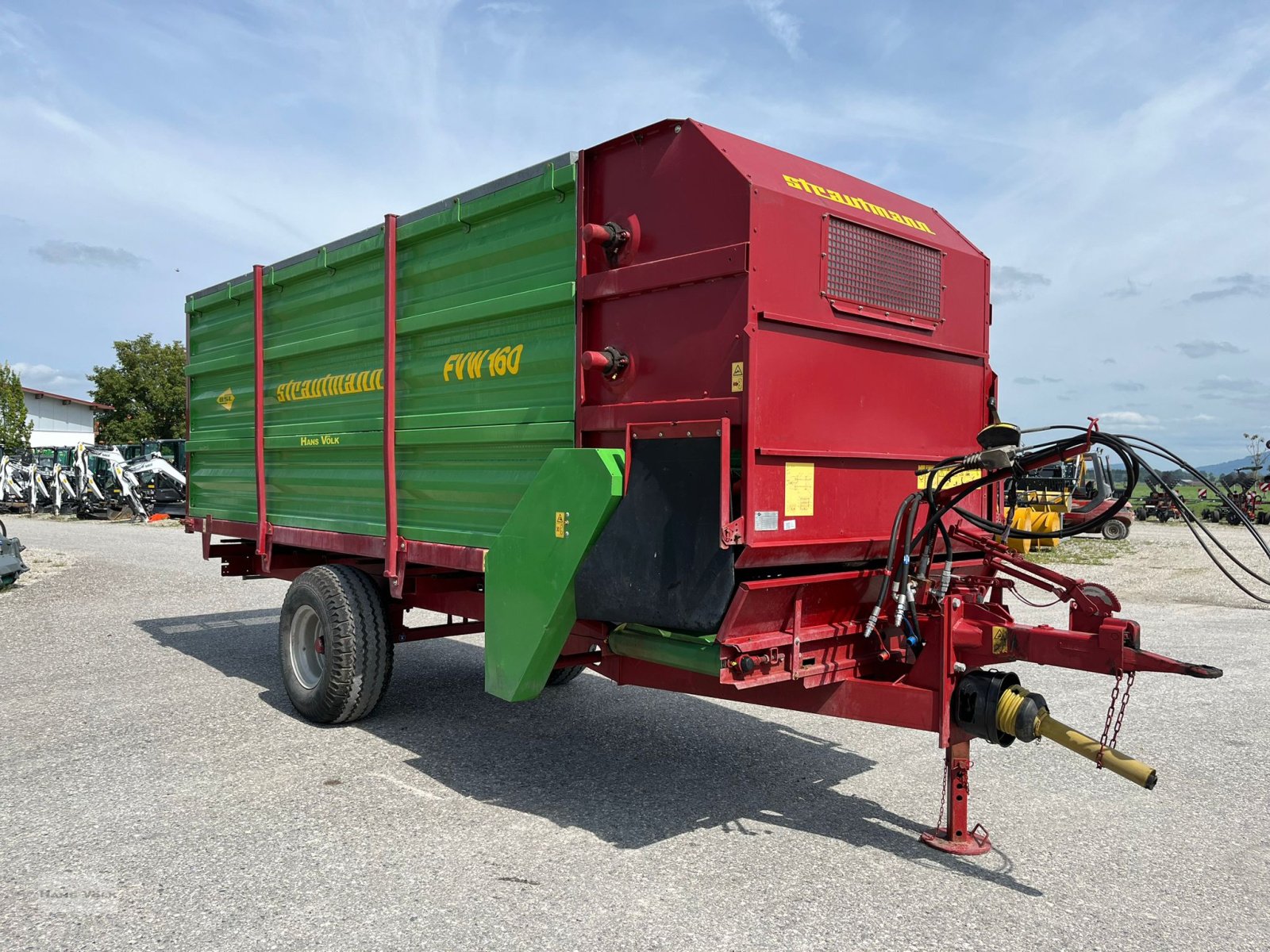 Futterverteilwagen del tipo Strautmann FVW 160, Gebrauchtmaschine en Antdorf (Imagen 1)