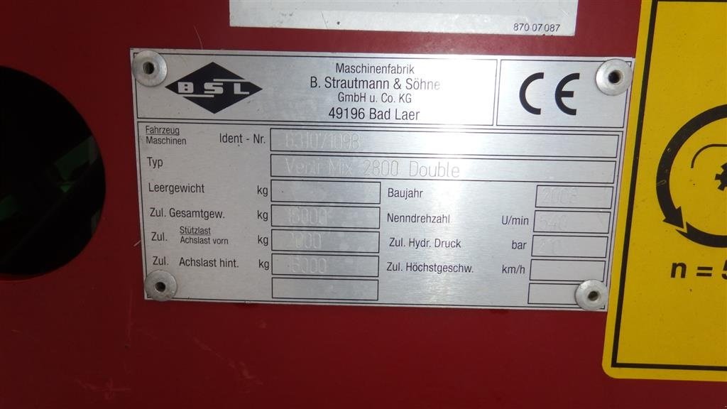 Futterverteilwagen от тип Strautmann Verti-Mix 2800, Gebrauchtmaschine в Hobro (Снимка 2)