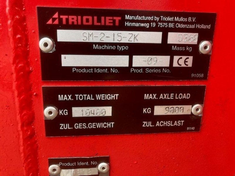 Futterverteilwagen Türe ait Trioliet Solomix 2-1600 L m. transportbånd, Gebrauchtmaschine içinde Skærbæk (resim 6)