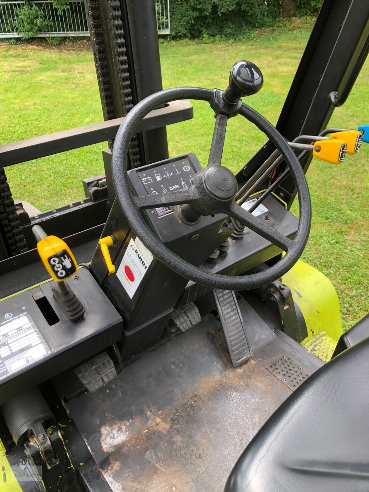 Gabelstapler van het type Clark GPX50SD, Gebrauchtmaschine in Alitzheim (Foto 9)