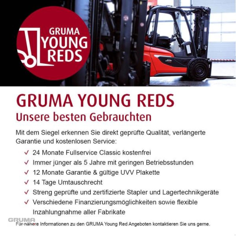 Gabelstapler typu Linde E 18 L EVO 386-02, Gebrauchtmaschine v Friedberg-Derching (Obrázok 2)