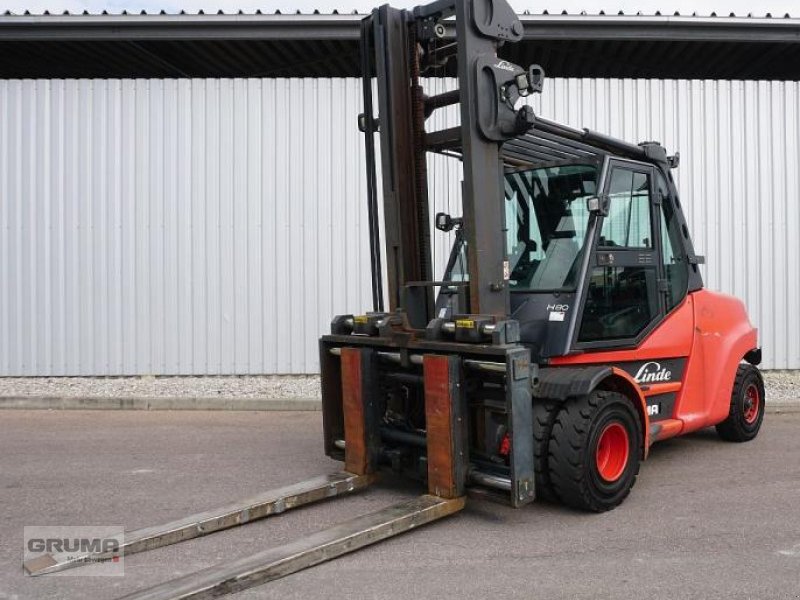 Gabelstapler Türe ait Linde H 80 D/1100 396-02, Gebrauchtmaschine içinde Friedberg-Derching (resim 1)