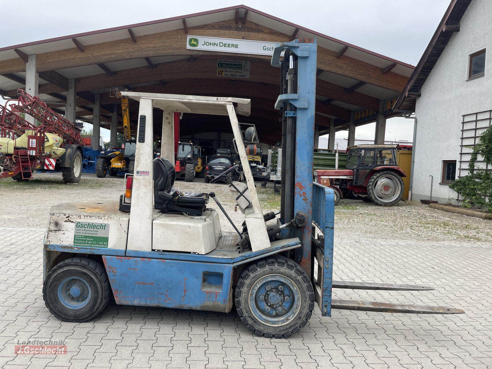 Gabelstapler of the type Nissan 30 Diesel, Gebrauchtmaschine in Mühldorf (Picture 2)