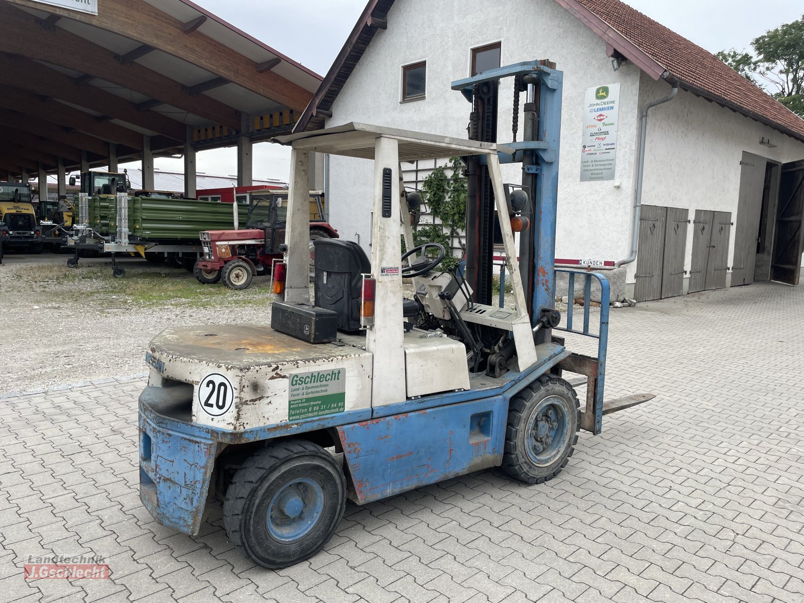 Gabelstapler tip Nissan 30 Diesel, Gebrauchtmaschine in Mühldorf (Poză 3)