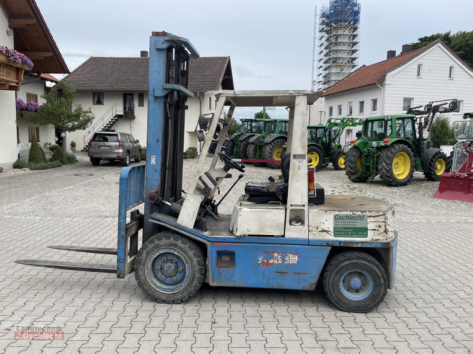 Gabelstapler tip Nissan 30 Diesel, Gebrauchtmaschine in Mühldorf (Poză 7)