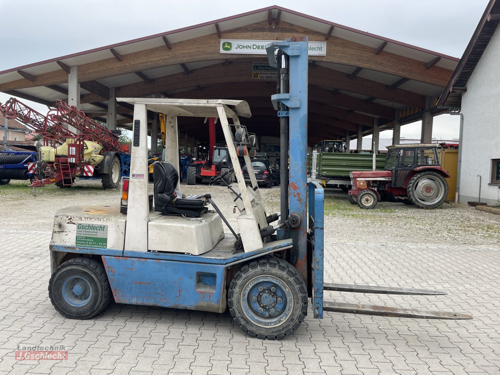 Gabelstapler типа Nissan 30 Diesel, Gebrauchtmaschine в Mühldorf (Фотография 11)