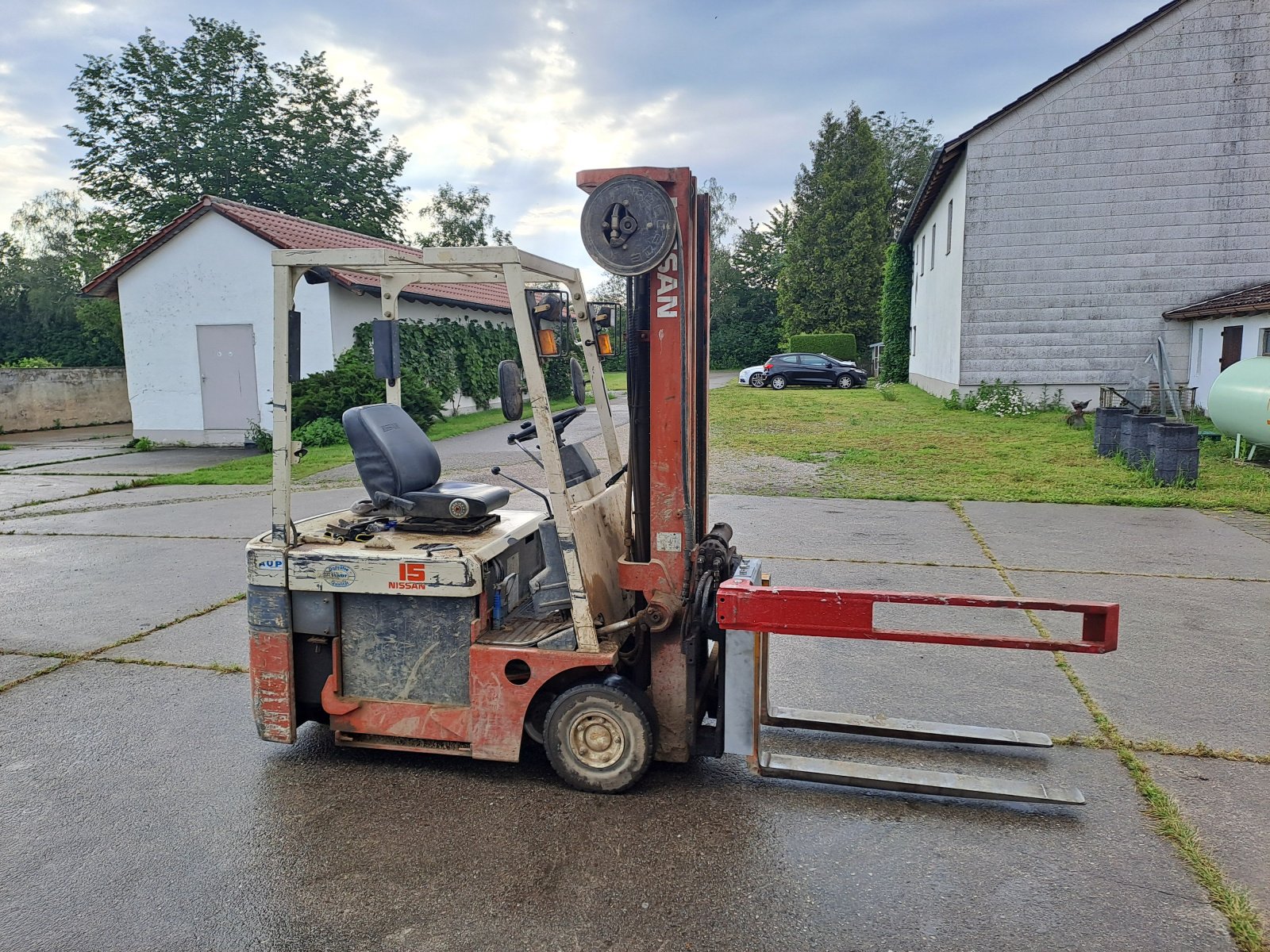 Gabelstapler van het type Nissan NO1L15U, Gebrauchtmaschine in Röhrmoos (Foto 1)