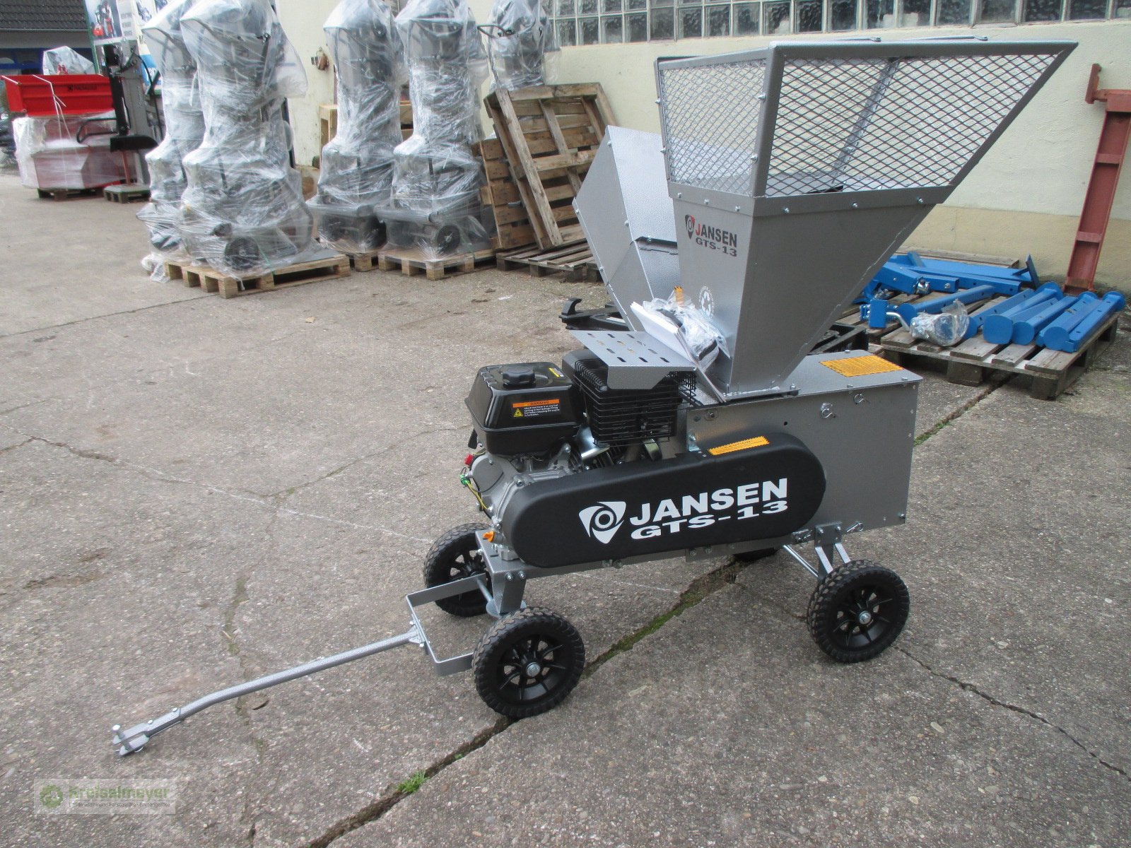 Gartenhäcksler tip Jansen GTS-13 m.Benzinmotor (Äste - 9 cm), Neumaschine in Feuchtwangen (Poză 1)