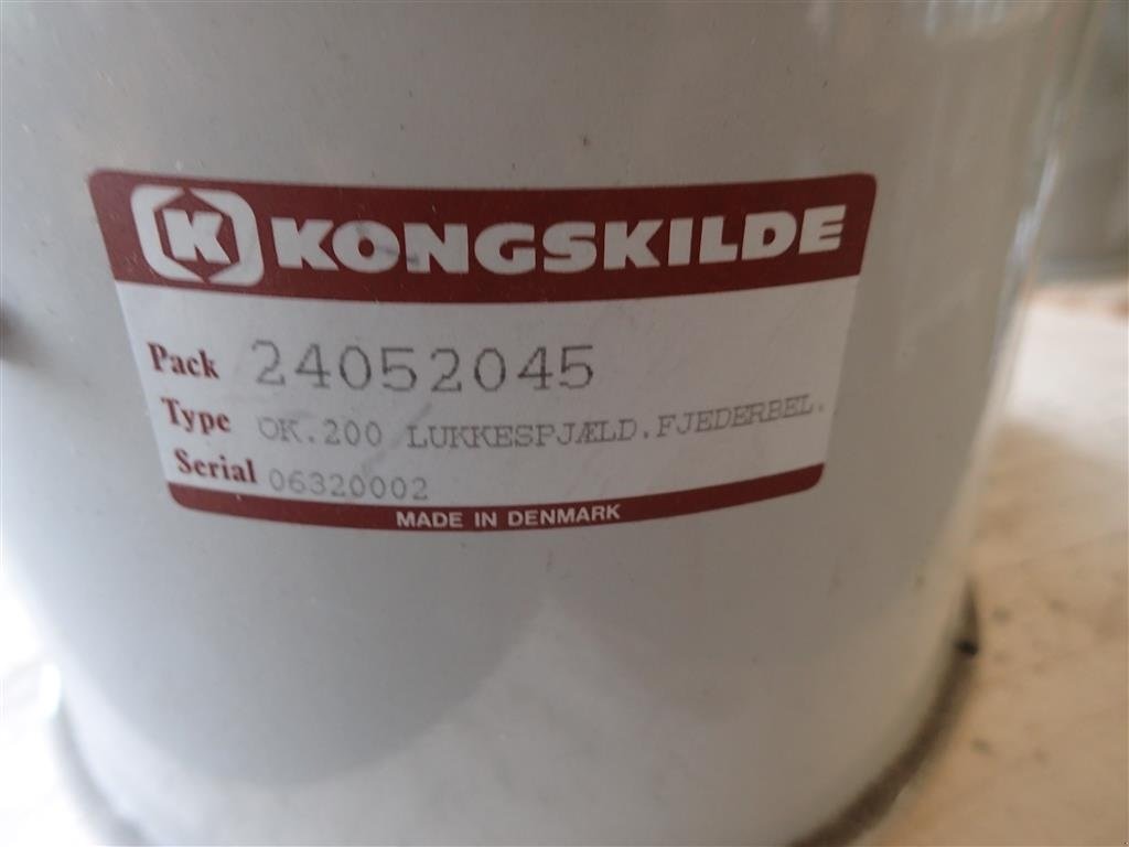 Gebläse del tipo Kongskilde lukkespjæld type OK.200  fjederbel., Gebrauchtmaschine en Egtved (Imagen 2)