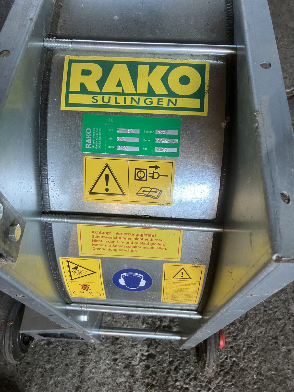 Gebläse za tip Rako BLN 30, Gebrauchtmaschine u Flöthe (Slika 6)