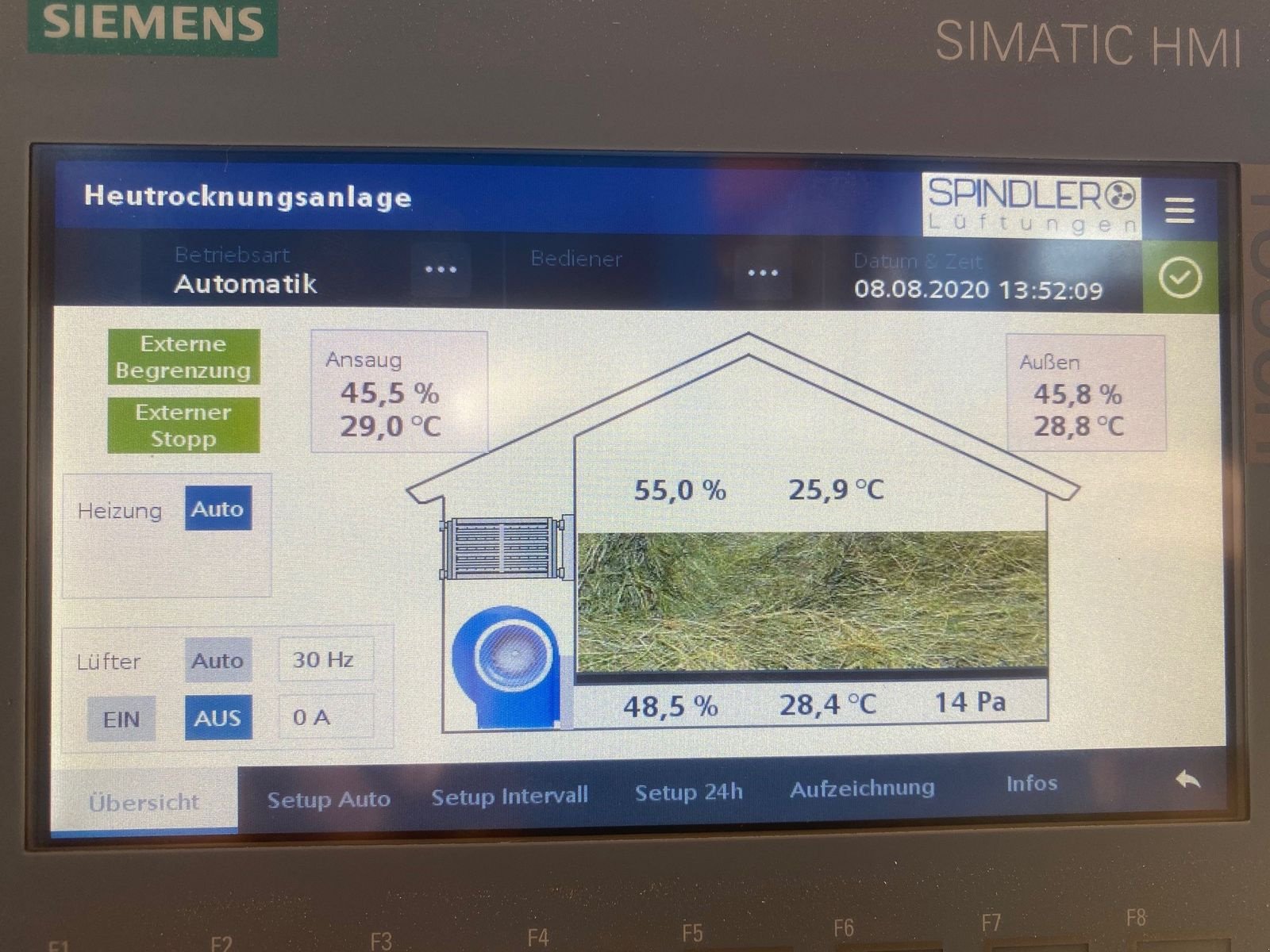 Gebläse del tipo Spindler Heubelüftungssteuerung Master, Gebrauchtmaschine en Mettmach (Imagen 3)