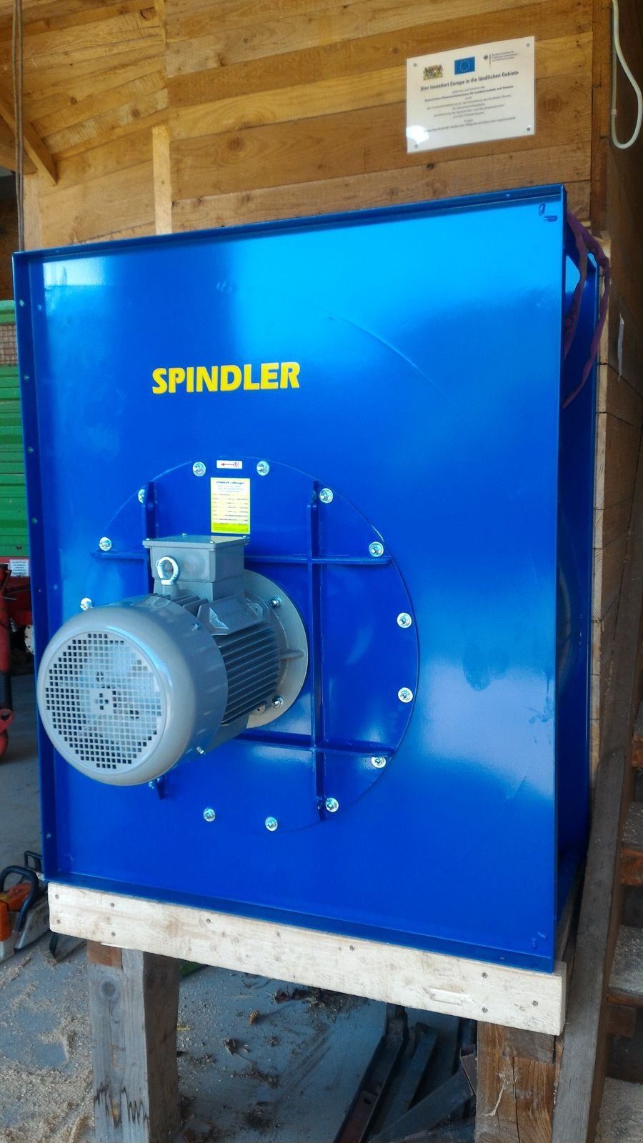 Gebläse del tipo Spindler Spindler RL 400-4KW, Gebrauchtmaschine en Mettmach (Imagen 4)