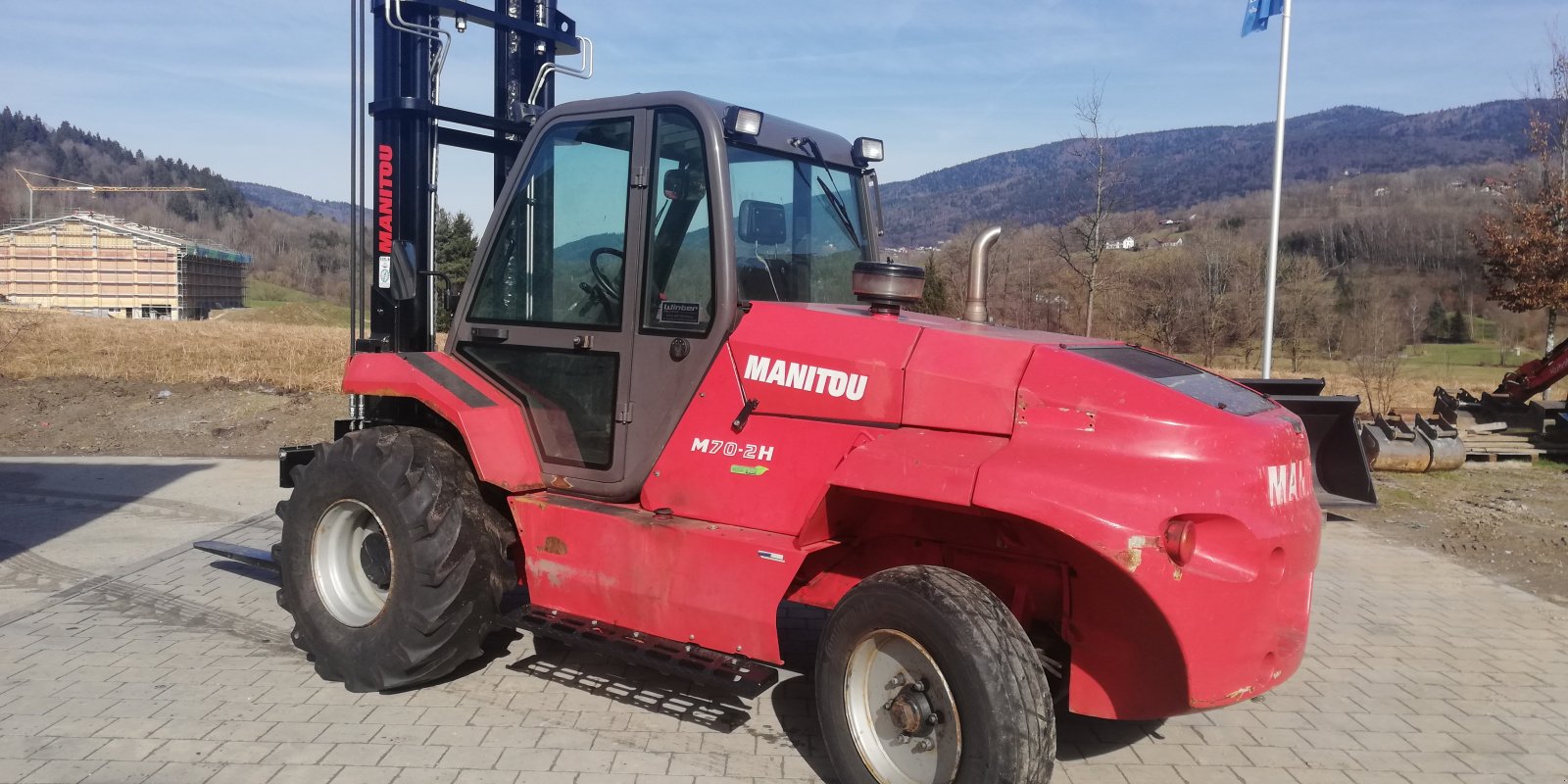 Geländestapler van het type Manitou M 70 -2H, Gebrauchtmaschine in Bayern - Metten (Foto 1)