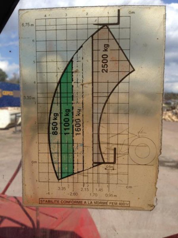 Geländestapler Türe ait Manitou MT425CP, Gebrauchtmaschine içinde Bourron Marlotte (resim 6)