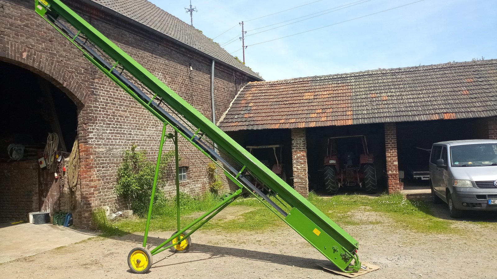 Gemüse-Förderband of the type Telma Förderband Steilförderband Transportband Gummiförderband, Gebrauchtmaschine in Kaarst (Picture 2)