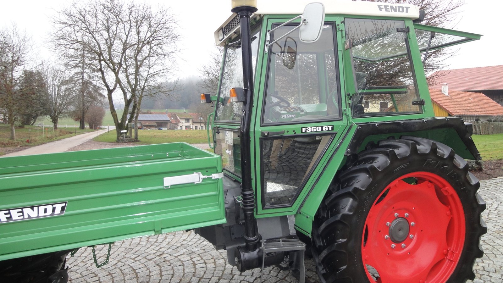 Geräteträger Türe ait Fendt 360, Gebrauchtmaschine içinde Michelsneukirchen (resim 18)