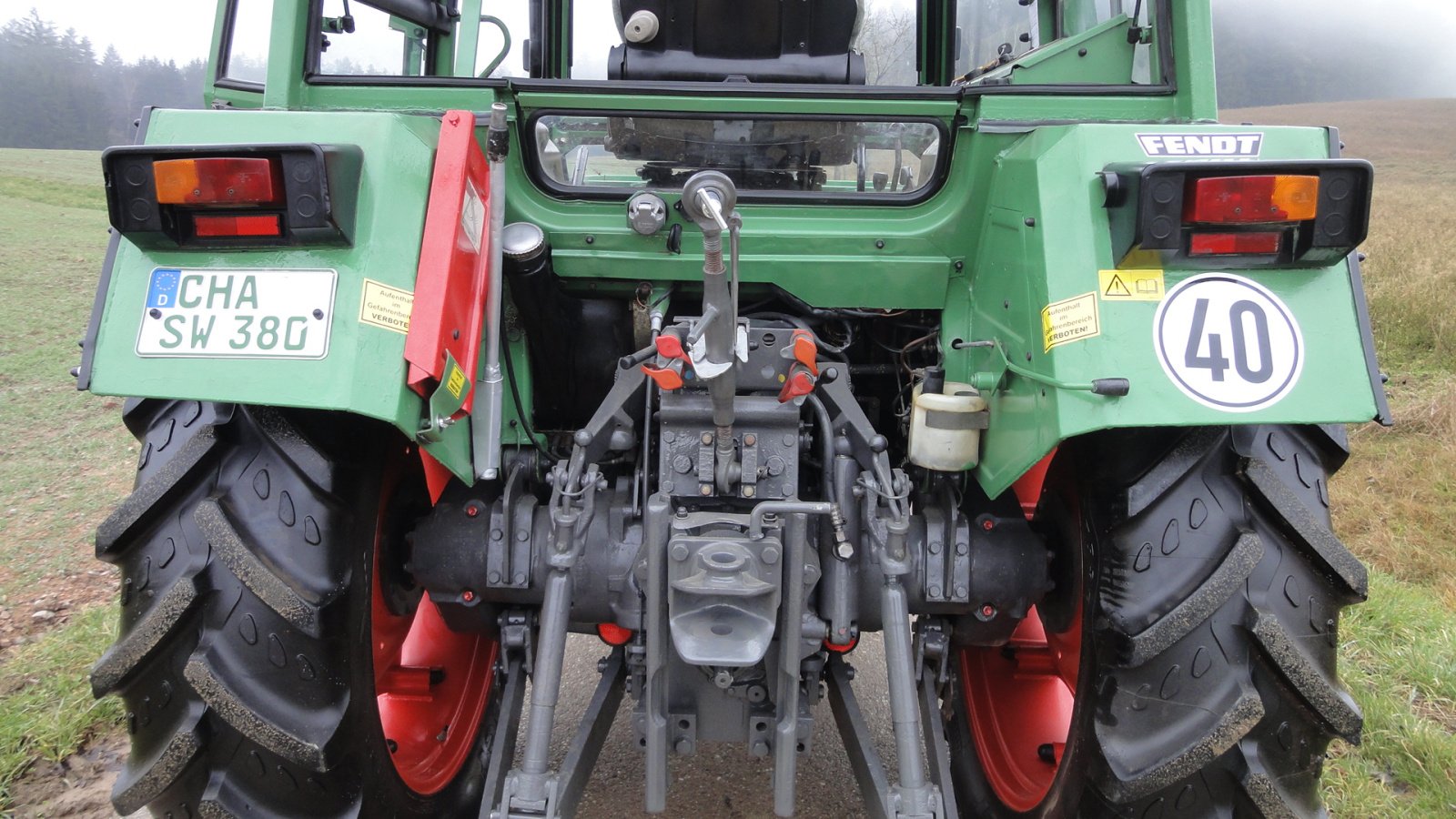 Geräteträger Türe ait Fendt 360, Gebrauchtmaschine içinde Michelsneukirchen (resim 29)