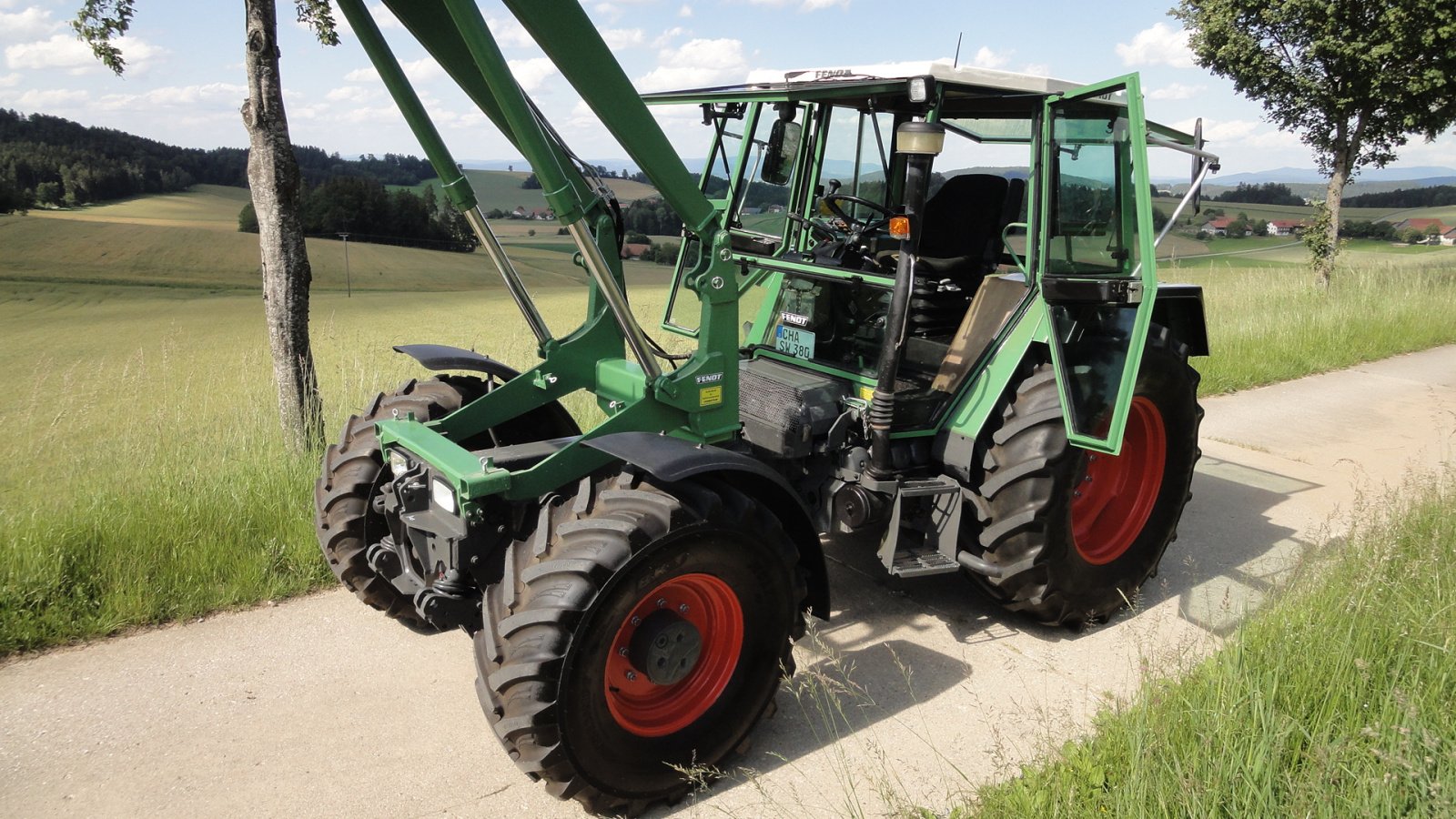 Geräteträger Türe ait Fendt F 380 GTA, Gebrauchtmaschine içinde Michelsneukirchen (resim 21)