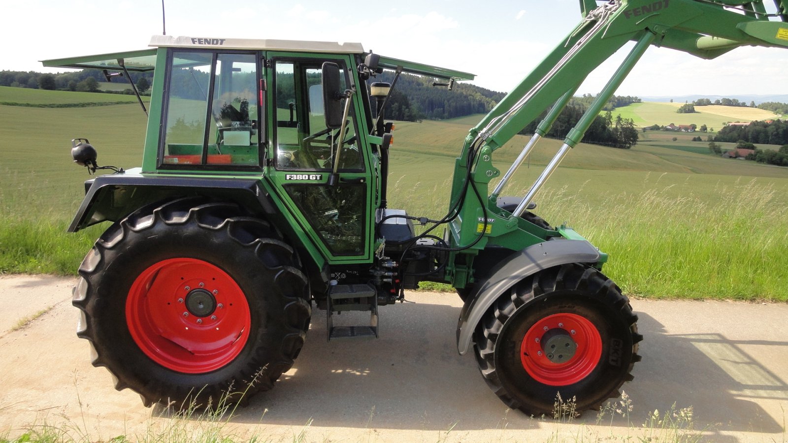 Geräteträger Türe ait Fendt F 380 GTA, Gebrauchtmaschine içinde Michelsneukirchen (resim 29)