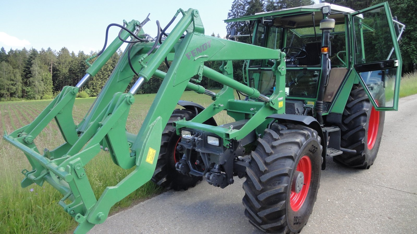 Geräteträger Türe ait Fendt F 380 GTA, Gebrauchtmaschine içinde Michelsneukirchen (resim 31)