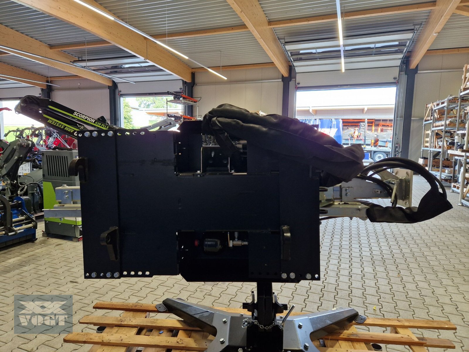 Geräteträger del tipo Greentec HXF 2802 TELE Geräteträger /Multiträger für Frontlader /Radlader, Neumaschine In Schmallenberg (Immagine 7)