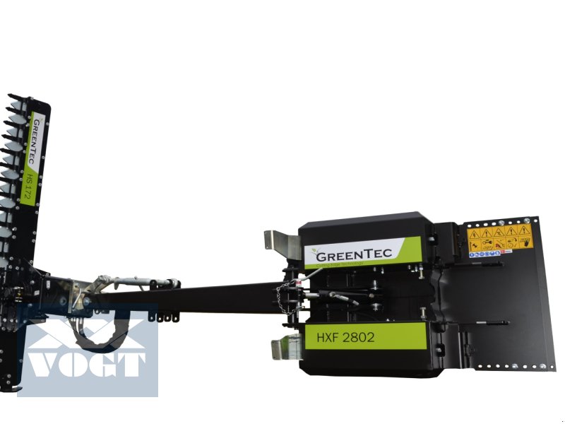 Geräteträger del tipo Greentec HXF2802 & HS172 Geräteträger und Ast-Heckenschere für Frontlader, Neumaschine en Schmallenberg (Imagen 1)