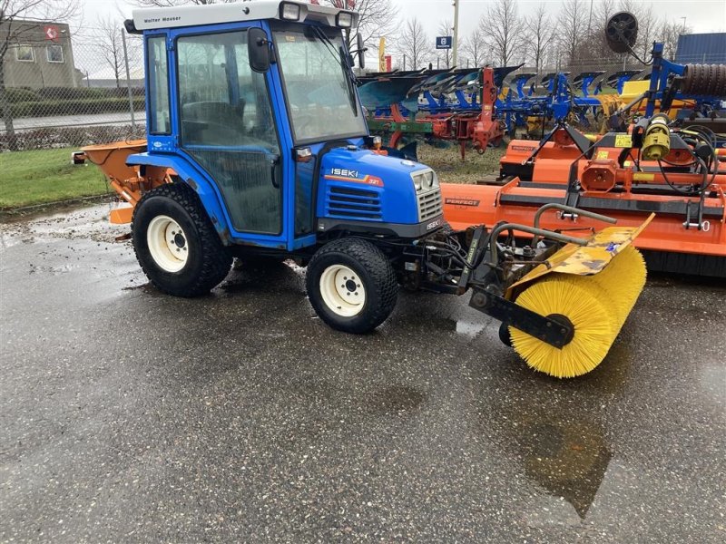 Geräteträger des Typs Iseki 321 med 130 cm kost og saltspreder, Gebrauchtmaschine in Roskilde (Bild 1)