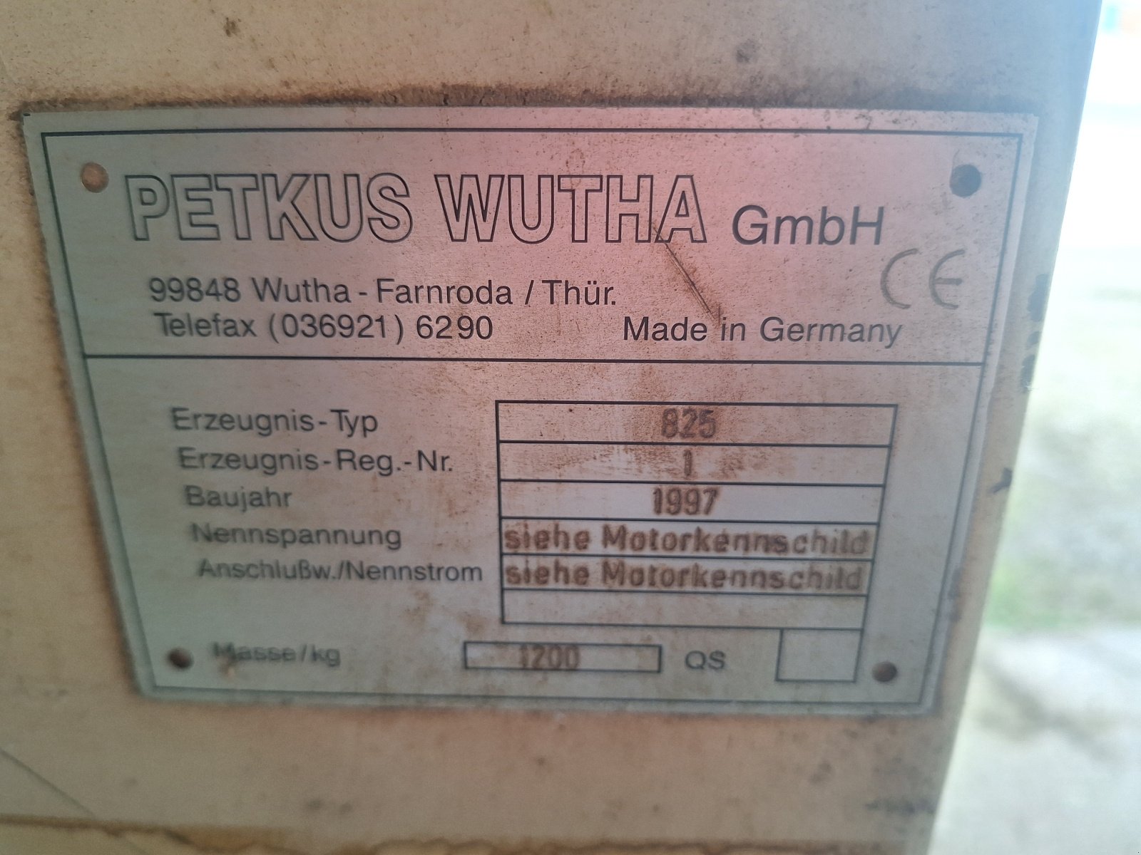 Getreidereinigung des Typs Petkus 825, Gebrauchtmaschine in Parkstetten (Bild 3)