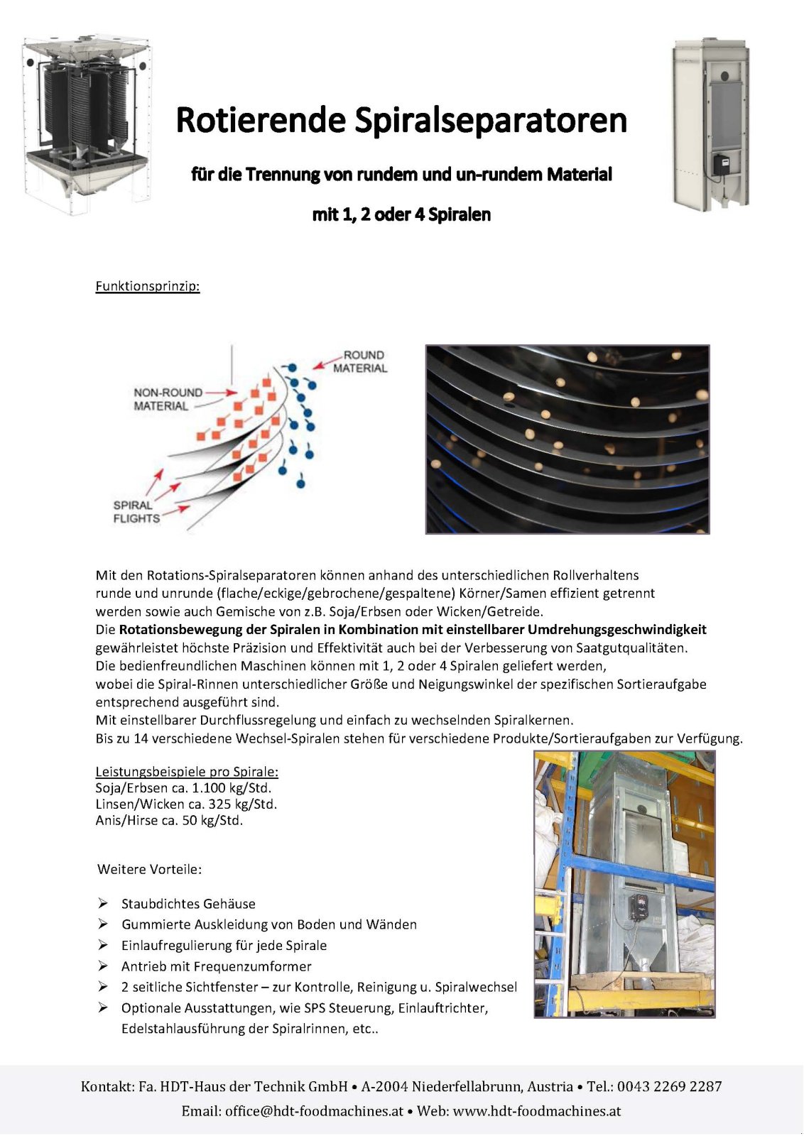 Getreidereinigung del tipo Sonstige Rotations-Spiralseparator, Neumaschine en Niederfellabrunn (Imagen 5)