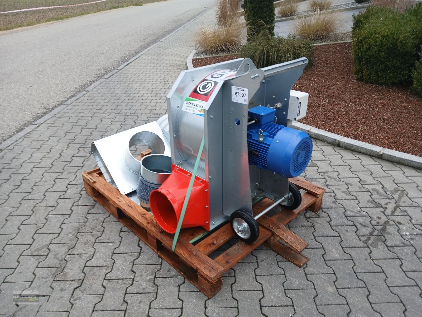 Getreidetrocknung des Typs Gruber MLG 55 Belüftungsgebläse, Neumaschine in Aurolzmünster (Bild 5)