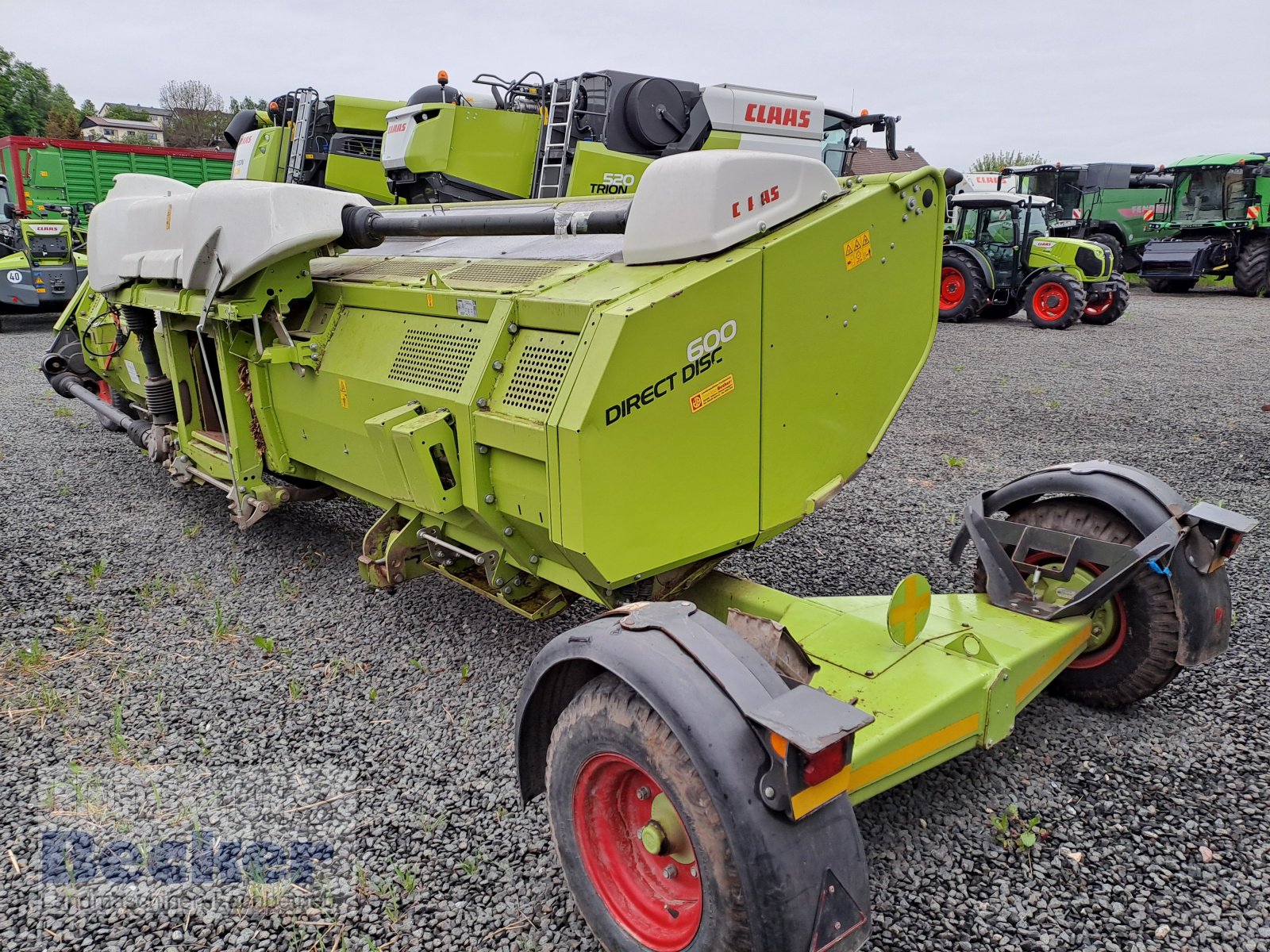 GPS Schneidwerk del tipo CLAAS Direct Disc 600, Gebrauchtmaschine In Weimar-Niederwalgern (Immagine 4)