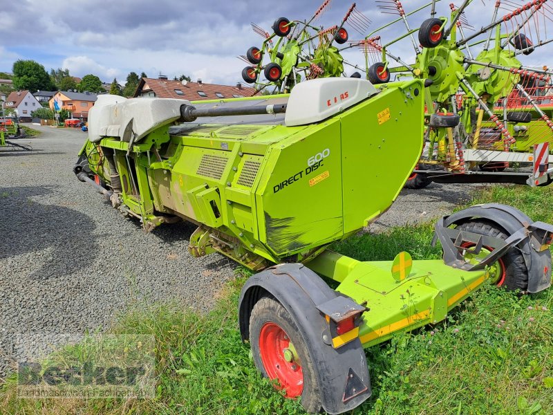 GPS-Schneidwerk tip CLAAS Direct Disc 600, Gebrauchtmaschine in Weimar-Niederwalgern (Poză 1)