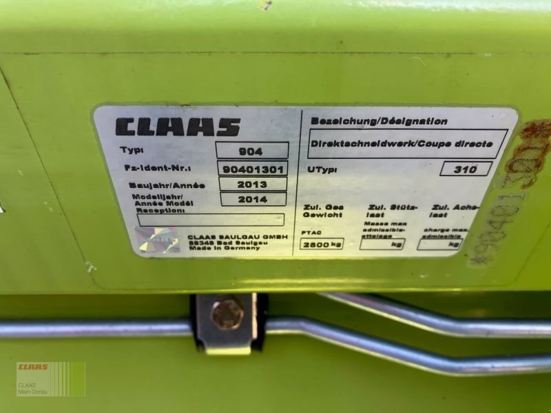 GPS-Schneidwerk des Typs CLAAS DIRECT DISCO 610 PRO + TW, Gebrauchtmaschine in Heilsbronn (Bild 9)