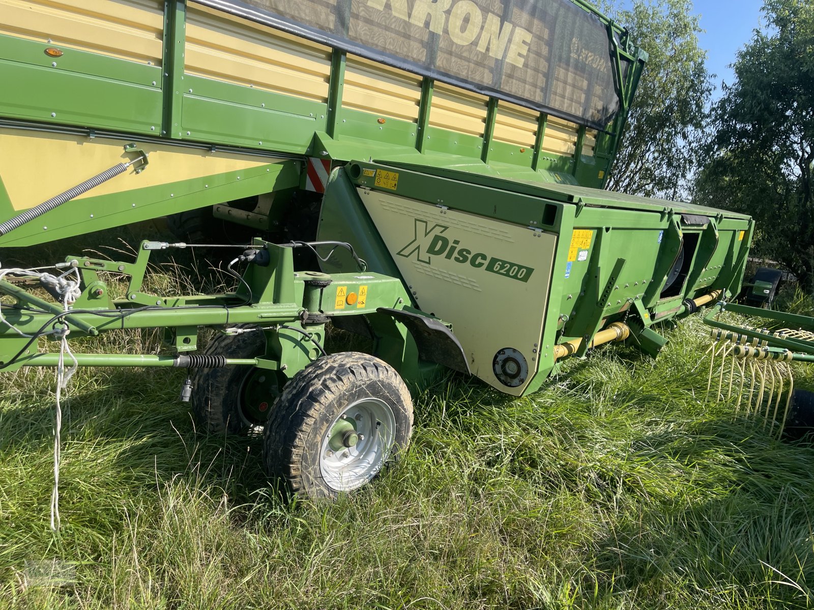 GPS Schneidwerk des Typs Krone X-Disc 6200, Gebrauchtmaschine in Thalmässing (Bild 2)